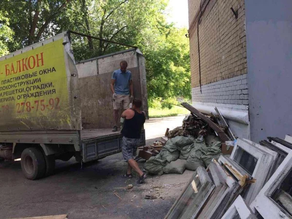 Фото Вывоз мусора на газели