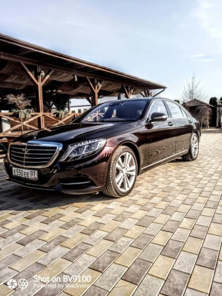 Фото Аренда Mercedes S class w222 с водителем