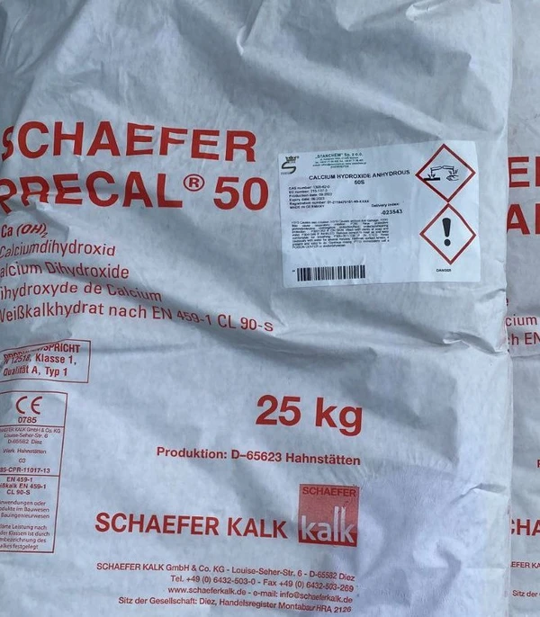 Фото Кальций гидроокись (гашёная известь, пушонка)