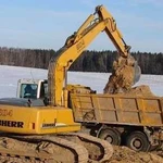 Аренда экскаватора liebherr 904 1м/куб