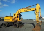 фото Услуги колёсного экскаватора Hyundai R-170