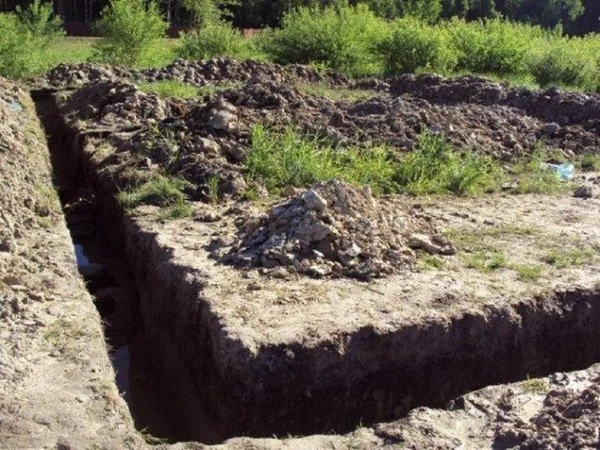 Фото копка траншей вручную 