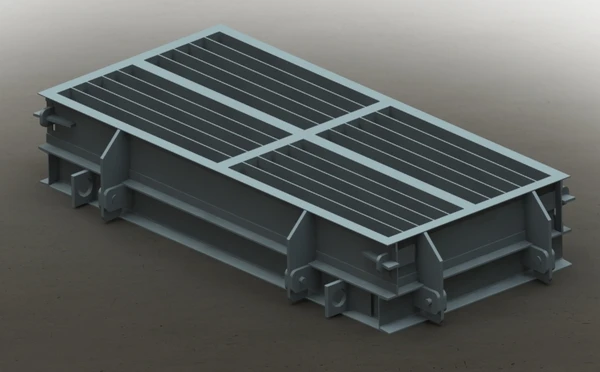 Фото Металлоформы для изготовления перемычек брусковых 2ПБ-17, на 10 изделий с поворотными ячейками.