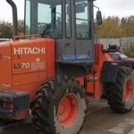 Услуги фронтальных погрузчиков Hitachi LХ-70-7 и LХ-110-7. 