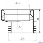 Фото №5 Манжета Ани уплотнительная для унитаза