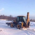 Экскаватор - погрузчик JCB4, JCB 200. Планировка у