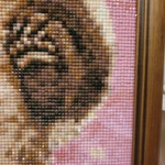 Фото №3 Картина Алмазная мозаика Панда