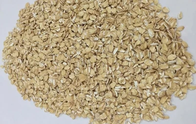 Фото Овсяные хлопья в мешках