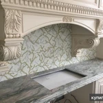 Фото №12 Панно из мраморной и стеклянной мозаики