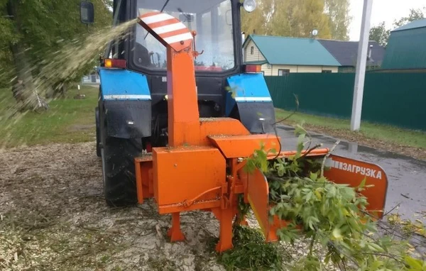 Фото Измельчаем ветки дробилка веток в аренду Егорьевск