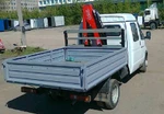 фото ГАЗ 33023, бортовой с крюковым КМУ Fassi M 30A.13.