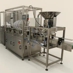 фото Линия розлива и упаковки молока (ПЭТ, стекло, до 3000 бут/час)