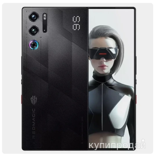 Фото ZTE Смартфон ZTE Nubia Red Magic 9S Pro Global 16/256 ГБ, черный матовый НОВИНКА