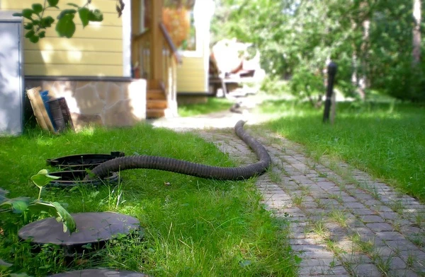 Фото Прочистка трубопровода