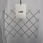 фото Футболка LIME со стразами новая