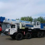Услуги Автокрана 50 тонн 31 метр вездеход 