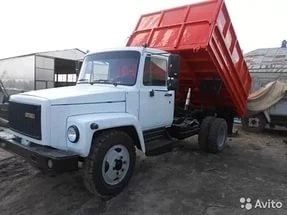 Фото Грузоперевозки на газ 3309 Самосвал