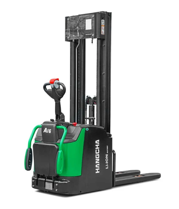 Фото Электрический штабелер HANGCHA CDD20-XT1S-SI с платформой для оператора