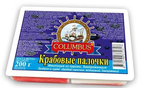 Фото Крабовые палочки Columbus