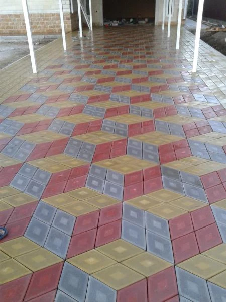 Фото Укладка тротуарной плитки 