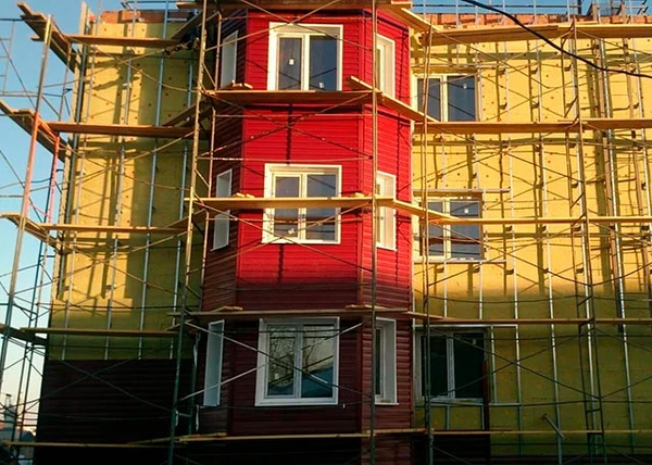 Фото Монтаж сайдинга, «мокрого фасада», фасадные работы