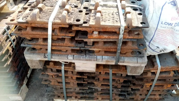 Фото Ж/д подкладка КД-50 ГОСТ 16277-2016 б/у железнодорожного пути