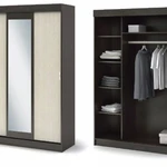 Фото №4 Спальный гарнитур кровать с матрасом комфорт и шкаф-купе