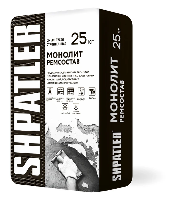 Фото Шпатлер Монолит (Ремонтный состав)