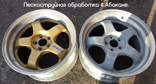 Фото пескоструйная обработка