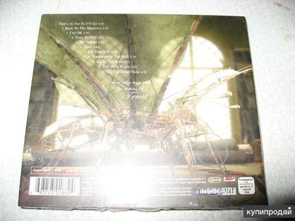 Фото Saga "Trust" CD+DVD LTD DIGI