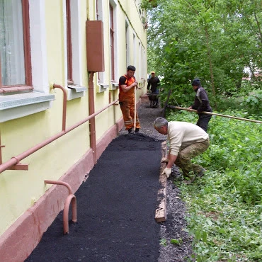 Фото Дорожное строительство в Москве, благоустройство территории 