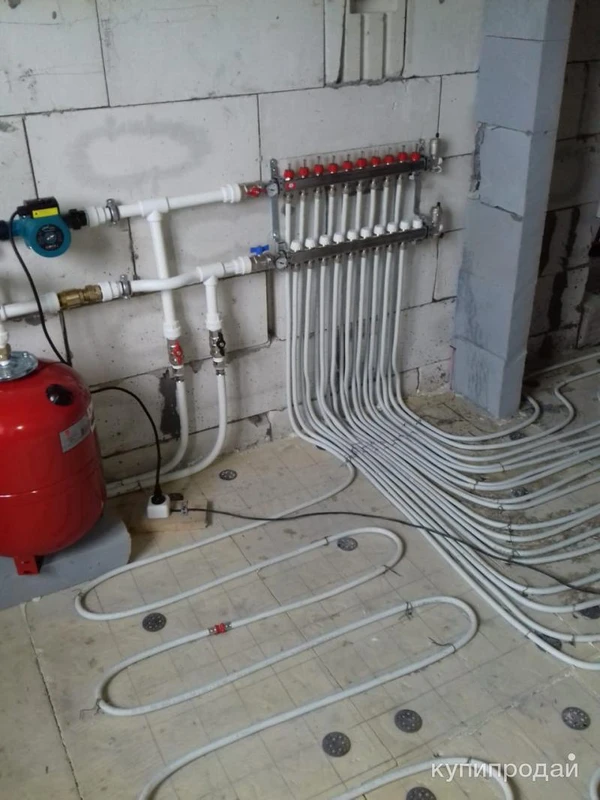 Фото Монтаж теплого пола под ключ