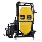 Фото №4 Навесной полевой опрыскиватель с гидравлическим подъемником 12м-1000л- FJB