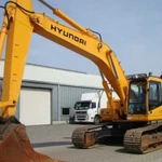 Услуги гусеничного экскаватора hyundai R 250