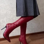 Фото №9 Сапоги. Натур кожа.