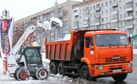 Фото Уборка снега. Вывоз снега