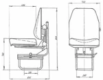 фото Сиденье для автокрана Ивановец
