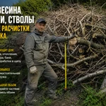 Фото №2 300 м³ древесины и веток бесплатно. Самовывоз