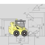 Мксм минипогрузчик (bobcat, JCB) ямобур