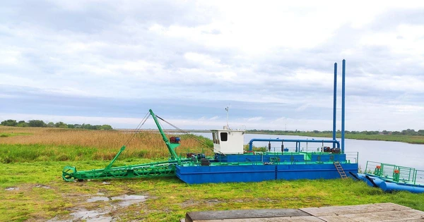 Фото Земснаряд дизельный Ахтаерц-1400/40 фрезерный.