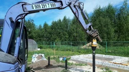 Фото Экскаватор. ямобур аренда миниэкскаватор 5.5 тонн