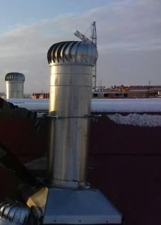 Фото Установим турбодефлекторы