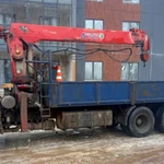 Фото №2 Грузоперевозки бортовой камаз с Кран-манипулятором