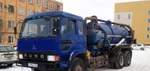 фото Услуги илососа Mitsubishi Fuso - 9 м3, аренда илососа