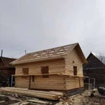 Строительство домов бань под крышу