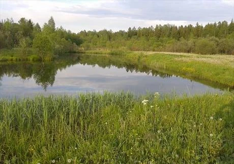 Фото Земля с собственным озером.