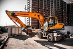 фото Колесный экскаватор Hyundai R180W-9S