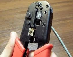 Фото Настройка роутера, протяжка кабеля, обжим RJ45