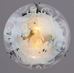 фото Потолочный светильник 2х60Вт Е27 (РС-023 Барокко глянц.D300мм) РОССвет