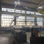 фото Демонтаж монтаж направляющих рельс мостового крана